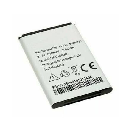 3.7V 800mAh Replacement DBC-800A/B/D Battery for Doro PhoneEasy 500 506 508 509 510 515 6030 715