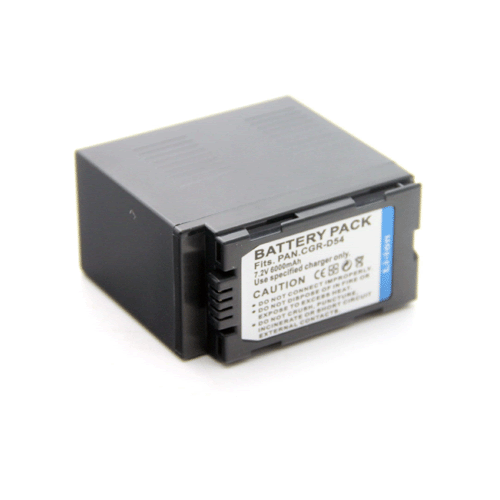 Replacement battery for Panasonic CGP-D54S CGR-D54S VW-VBD55 5400mAh