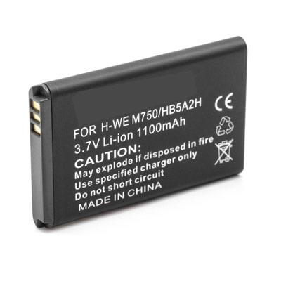 1100mAh HB5A2H Cell Phone Battery Replacement For HUAWEI U7519 MTAP 750 M228